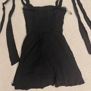 Francesca Black Mini Dress
